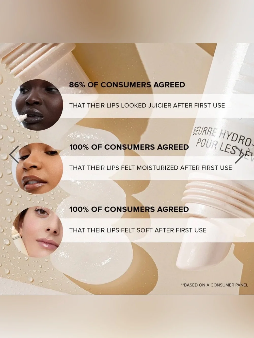 NUDESTIX Hydra Peptide Lip Butter Trio Set